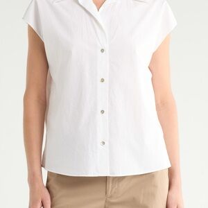Vince Ivory Sleeveless Top